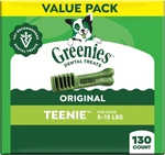 Greenies Original Teenie Natural Dental Dog Treats 130 Count. Fixed Price $25.40.