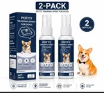 2-PACK Potty Training Spray For Dogs 3.51 Fl Oz Each New Sealed. Fixed Price $14.99.