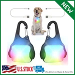 Dog Lights For Night Walking Color Changing Collar Light, 4 Modes Recharge. Fixed Price $19.43.