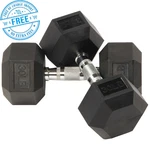 New! Balancefrom Rubber Hex Dumbbells, 30 Lbs Pair, Non-slip Grip, Black, Sale. Fixed Price $58.08.