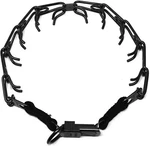 Herm Sprenger Black Stainless Steel Prong Dog Training Collar With Buckle. Fixed Price $58.50.