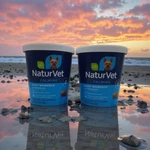 Naturvet Quiet Moments Calming Aid Plus Melatonin 70 Soft Chews Exp 03/28 Two. Fixed Price $19.99.