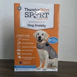 Thundershirt Sport Dog Anxiety Relief Calming Vest Light Grey, Size 26-40 Lbs. Fixed Price $34.99.