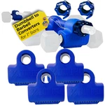 Dualbell Dumbbell Barbell Converter Superset + Collars 1 Blue/blue Usa Made. Fixed Price $95.99.