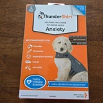 Thundershirt Classic Dog Anxiety Jacket Solid Gray Large 41-64 Lbs New In Box. Fixed Price $20.00.