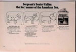 1969 Sergeants Sentry Collar No Enemy Of American Flea Print Ad Life June. Fixed Price $9.53.