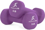 Prosourcefit Neoprene Dumbbell Coated For Non-slip Grip, 10 Purple 5LB. Fixed Price $32.01.