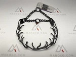 Herm Sprenger Stainless Steel Prong Dog Training Collar, Black, Medium 23IN. Fixed Price $39.63.