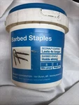Bekaert 658014 Fence Staples, Gauge, 2 In., Lb. Bucket - Quantity. Fixed Price $19.99.