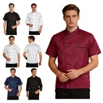 Us Unisex Women Chef Coat Jacket Kitchen Hotel Restaurant Work Uniform Tops. Fixed Price $15.72.