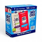 Wet Ones Antibacterial Hand Wipes, Fresh Scent & Lavender, 20 Count / 7 Pack. Fixed Price $11.86.