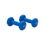 Amazon Basics Neoprene Dumbbell Hand Weights, 4 Pounds, Pair, Pound, Blue. Fixed Price $16.87.