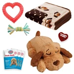 Smartpetlove Snuggle Puppy Starter Kit Calming Heartbeat Toy + 3 Heat Packs. Fixed Price $87.09.