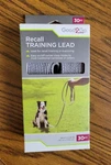 GOOD2GO Recall Dog Animal Training Exercising Lead 30FT 5/8" Leash Grey New. Fixed Price $6.00.