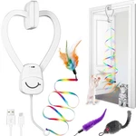 Panrio Interactive Toys For Indoor Cats, Automatic Hanging Feather T.... Fixed Price $49.46.