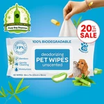 Pet Wipes Dog Puppy Cat Bath Clean Grooming Deodorizing Moisturizing 240/ 1440CT. Fixed Price $105.49.