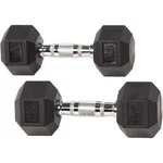 Dumbbell 15LB Pair Rubber Encased Black SPZ-HEX15P Fitvids. Fixed Price $59.99.