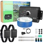 Tehome Electric Fence For Dogs, Underground System With 2 Rechargea.... Fixed Price $82.53.