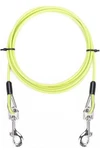 Amofy 15FT Dog Tie Out Cable Durable Galvanized Steel Wire Rope. Fixed Price $20.99.