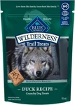 Blue Buffalo Wilderness Trail Treats High Protein Grain Free Dog Biscuits Crunch. Fixed Price $12.60.