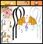 4 Pcs Dog Doorbell Training Bells - Metal Wall Mounted Tinkle Ring For Housebrea. Fixed Price $30.59.