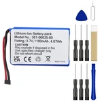 Garmin T5 Mini & TT15 Collar Replacement Battery 10-11828-40, 361-00035-09. Fixed Price $18.99.