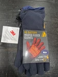Actionheat Heated Gloves Fleece Aa Battery 135 Glove, Unisex, Navy. Fixed Price $28.99.