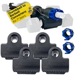 Dualbell Dumbbell Barbell Converter Superset + Collars 1 Black/blue, Usa. Fixed Price $95.99.