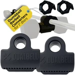 Dualbell Dumbbell Barbell Converter Pair + Collars 1 Home Black/black, Usa. Fixed Price $52.99.