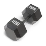 Marcy Cast Iron Hex Dumbbell Single IV-2100 Black 100LBS. Fixed Price $268.95.