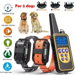 Collar Set 2600 Ft Remote Dog Shock Training Rechargeable Waterproof Lcd Pet. Fixed Price $29.63.