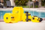 Hydro-tone Hydro-bell & Aquastrength Fin Total Body Aquatic Fitness System. Fixed Price $144.95.