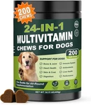 24-IN-1 Dog Multivitamin 200 Ct Glucosamine Chondroitin OMEGA3 Joint Heart Liver. Fixed Price $33.24.