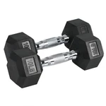 Holahatha Iron Hexagonal Cast Exercise Dumbbell Free 9.5 11.4 Inches, Black. Fixed Price $64.99.