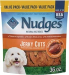 Blue Buffalo Nudges Jerky Cuts Dog Treats, Chicken & Duck, 36-OZ Bag. Fixed Price $24.78.