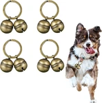 Dog Collar 4 Strings 8 Pieces Pet Bells For Loud Brass Cat. Fixed Price $15.05.