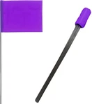 Purple 4X5 Inch Marker Flags, 100 Pack Boundary, Dog Training, Invisible Fence. Fixed Price $20.22.