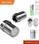 2-PACK Smart Faucet Light With 7-COLOR Led Auto-changing Water Flow Activated.... Fixed Price $25.99.