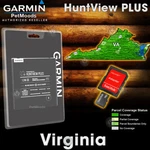 Garmin Huntview Plus Map Virginia - Microsd Birdseye Satellite Imagery 24K. Fixed Price $86.95.
