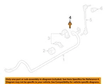 Ford Oem Sway Bar-front-stabilizer Bolt W505277S439. Fixed Price $8.05.