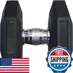 Rage Fitness Rubber Coated Dumbbells No Roll Design Easy-grip Steel Knurled. Fixed Price $190.40.