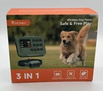 Open Box Pethey 2025 Upgraded Wireless-electric Fence System, Dog Training. Fixed Price $99.00.