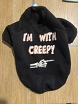 Petpal & Chillz Led Halloween Dog Sweatshirt Skeleton Print Black Medium. Fixed Price $15.00.