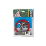 Pdq Red Tie-out With Spring Vinyl Coated Cable Dog Large Q3515SPG99. Fixed Price $16.99.