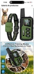Yfyyf HQ01 Green Remote Dog Training Collar Waterproof Beep Vibration Shock. Fixed Price $30.00.