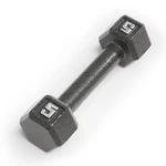 5LB Cast Iron Hex Dumbbell Single Weight Gym Fitness Equipment IV-2005. Fixed Price $16.58.