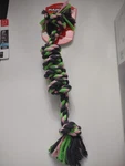 Mammoth Flossy Chews Assorted Monkey Fist Bar Large 18-INCH, Multicolored. Fixed Price $18.99.