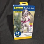 Petsafe Easy Walk No-pull Harness For Med/lg Dogs 40-65 Lbs. Raspberry/silver. Fixed Price $18.97.