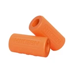 Hikeen Thick Dumbbell Grips,non Slip Hard Rubber Barbell 2.75", Orange. Fixed Price $24.24.