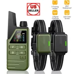 1-2 Dogs Shock Collar 4500FT Training Remote Waterproof Rechargeable. Fixed Price $34.75.